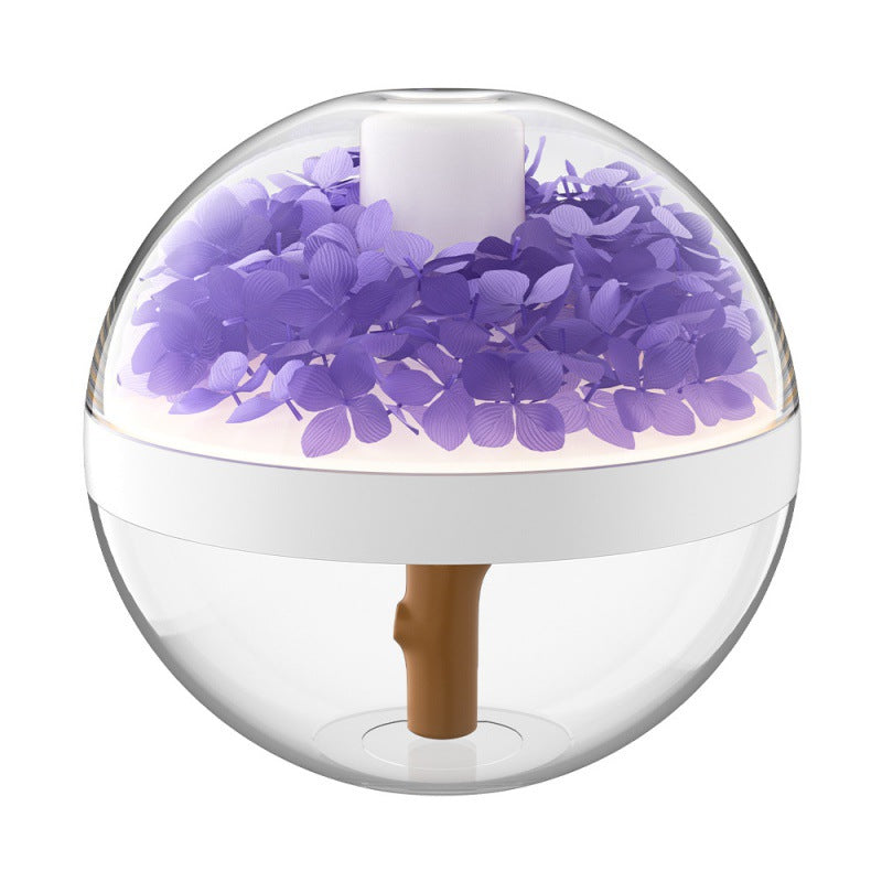 AuraLily™ 永遠の花付き加湿器｜ナイトライト＆癒しの空間を演出するフローラルデザイン