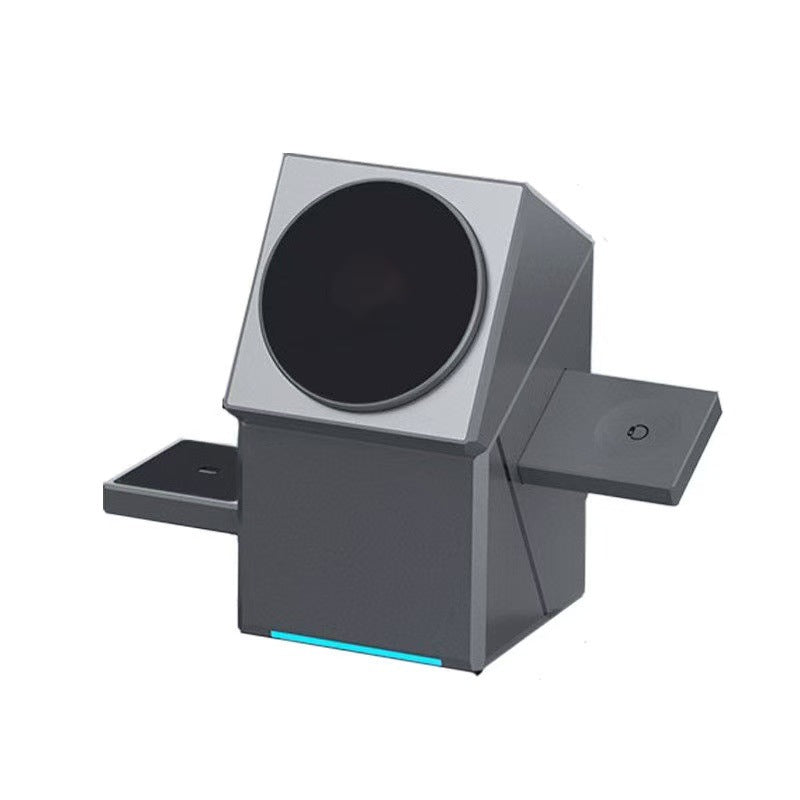 📱🔋 Cubiq™｜スマホ・イヤホン・スマートウォッチを同時に高速ワイヤレス充電できる3in1充電器