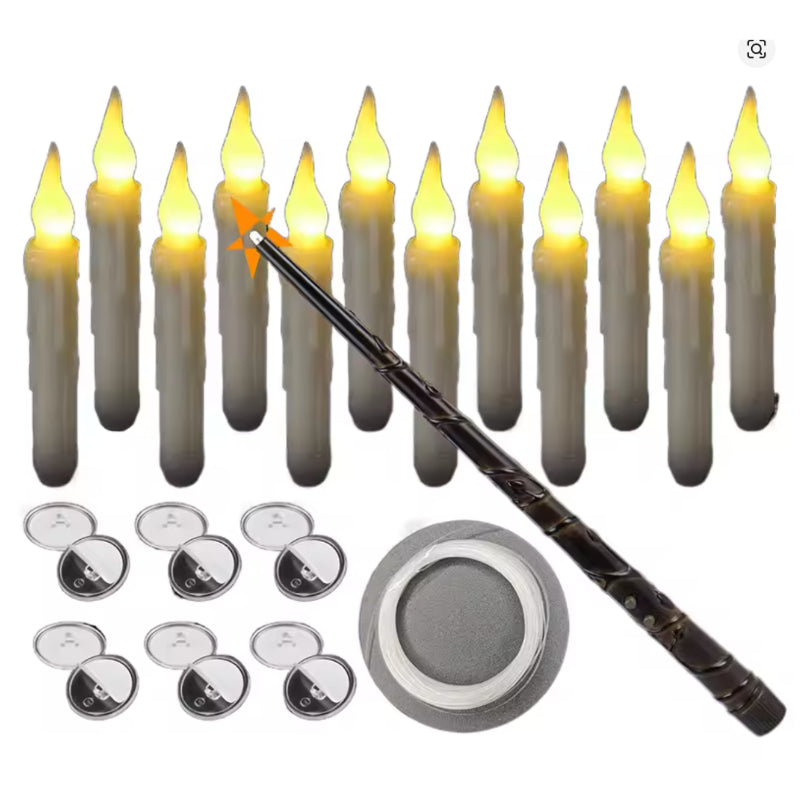 WandCharm™｜魔法のリモコン付き浮遊キャンドル – 光と魅了のファンタジーショー