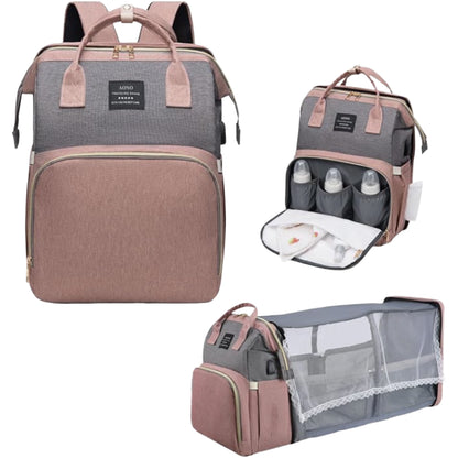 MomiPort™｜どこでも赤ちゃんと快適に過ごせる、ベビーベッド付きマザーズバッグ