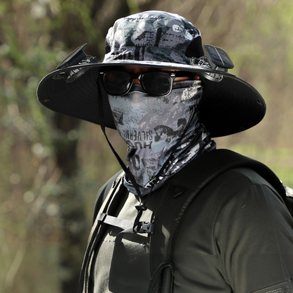 涼風ダブルファン帽™ - 猛暑でも涼しく快適！ダブルファン搭載・超軽量のひんやり日除け帽子