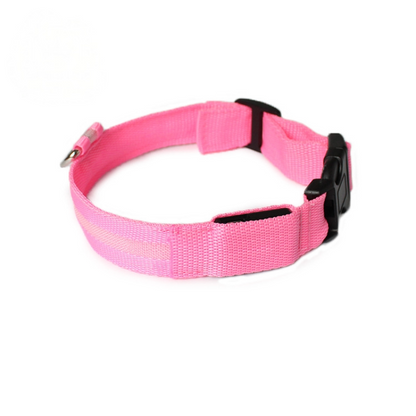 LEDipet™ — 暗闇でも愛犬を守る光る首輪！