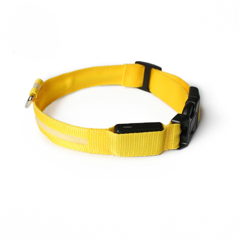 LEDipet™ — 暗闇でも愛犬を守る光る首輪！