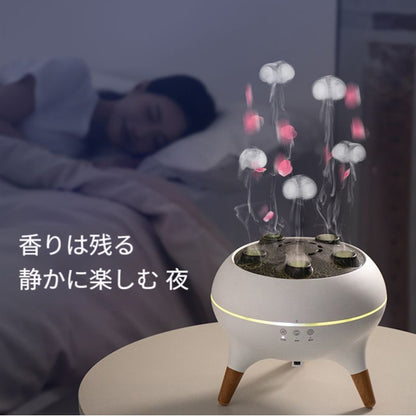 癒しと美しさを一台で。幻想的なアロマ加湿器 JellyJelly™