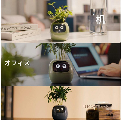 Florie™｜ひとり暮らしに、そっと寄り添う“植物のともだち”｜光る＆お世話がかんたんなスマート植木鉢🌿