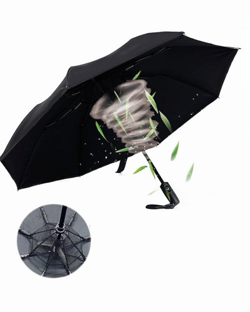 AirBrella™｜USB充電式ファン付き傘｜晴雨兼用・暑さ対策に最適！